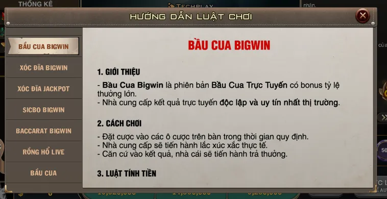 Bầu Cua BigWin Livestream Tại B52 Club Sân Chơi Đẳng Cấp Nhận Thưởng Tiền Tỷ