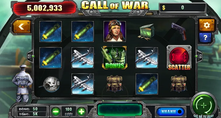 Nổ Hũ Call Of War Tại B52 Club Hành Trình Chiến Đấu Săn Vàng Đẳng Cấp