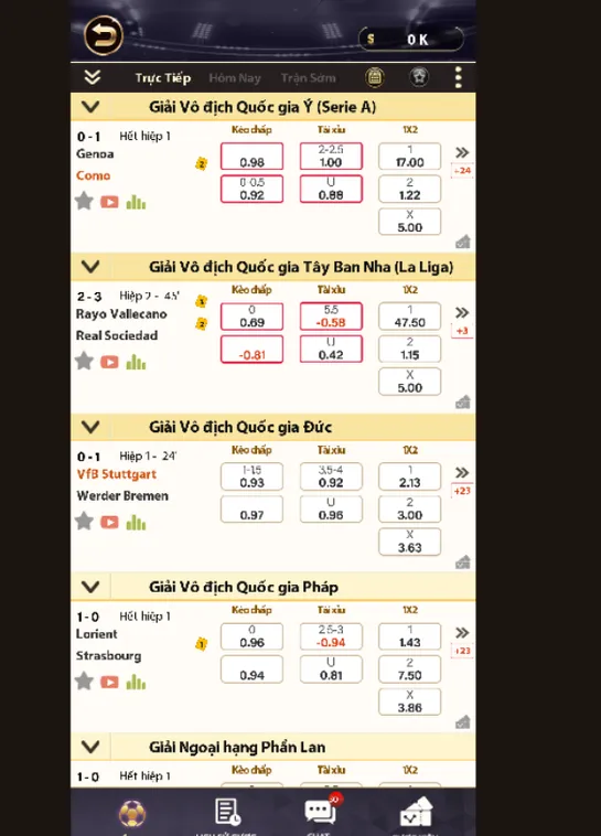 Sảnh K Thể Thao Tại B52 Club Thiên Đường Cá Cược Đỉnh Cao Cho Mọi Game Thủ