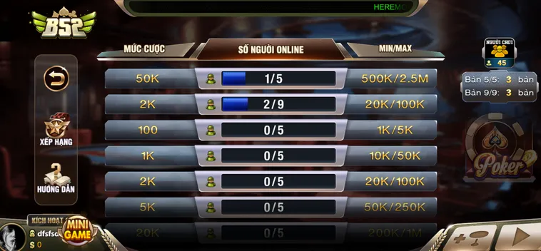Poker Tại B52 Club Đỉnh Cao Của Nghệ Thuật Sắp Xếp Bài Đầy Kịch Tính