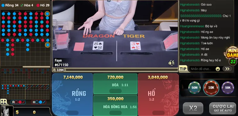 Chinh Phục Siêu Phẩm Rồng Hổ BigWin Livestream Tại B52 Club Đẳng Cấp