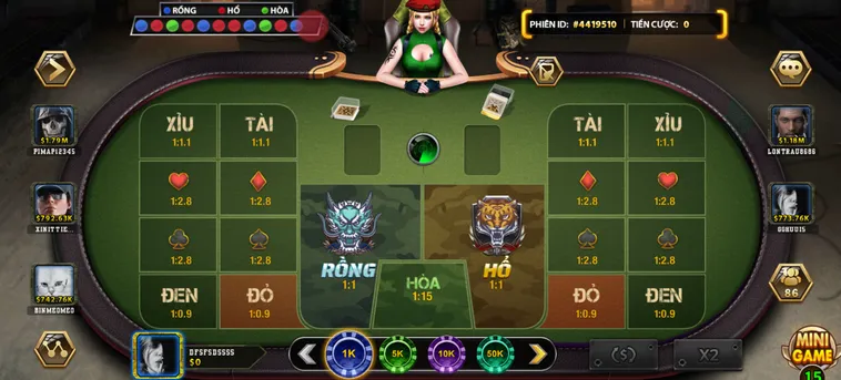Rồng Hổ Tại B52 Club Sân Chơi Đẳng Cấp Nhận Thưởng Tiền Tỷ Mỗi Ngày