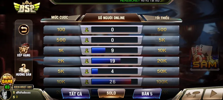 Chinh Phục Siêu Phẩm Sâm Lốc Tại B52 Club Với Thưởng Khủng Mỗi Ngày