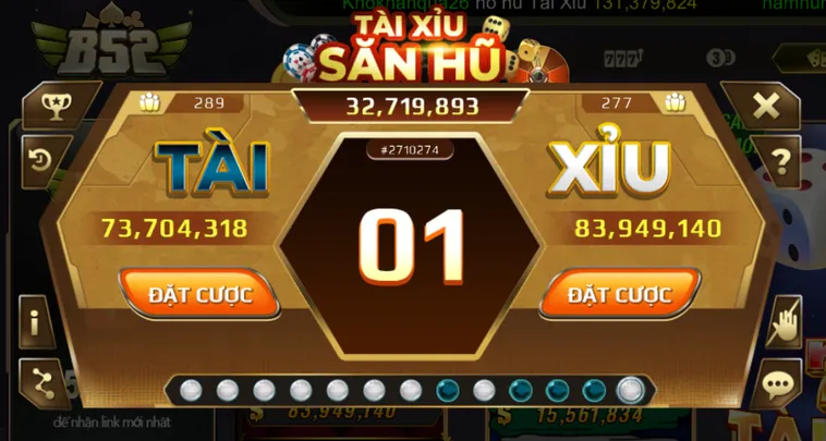Khám Phá Siêu Phẩm Casino Tài Xỉu Tại B52 Club Với Tỷ Lệ Thắng Lớn