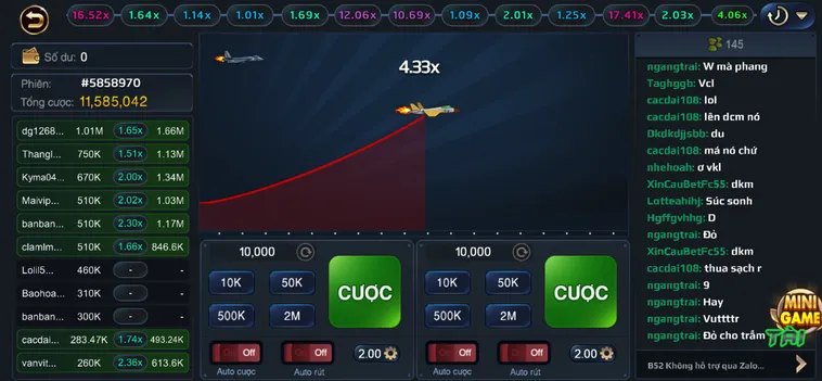 Minigame Tiêm Kích F35 Tại B52 Club Siêu Phẩm Giải Trí Đẳng Cấp Thế Giới