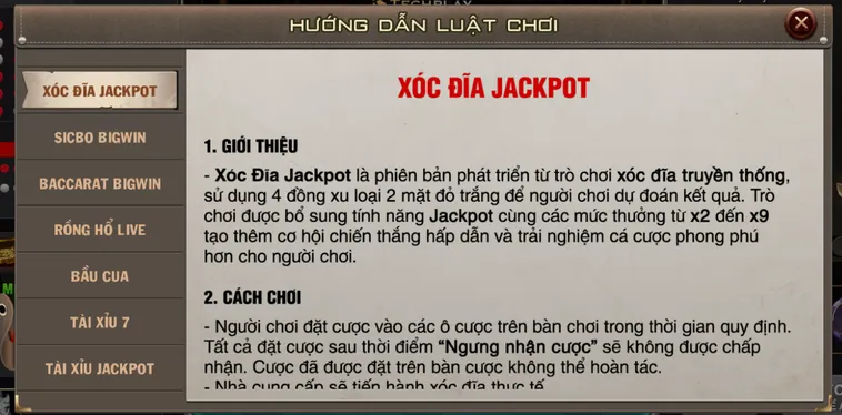 Xóc Đĩa Jackpot Livestream Tại B52 Club Đỉnh Cao Cá Cược Với Tỷ Lệ Thưởng Lớn